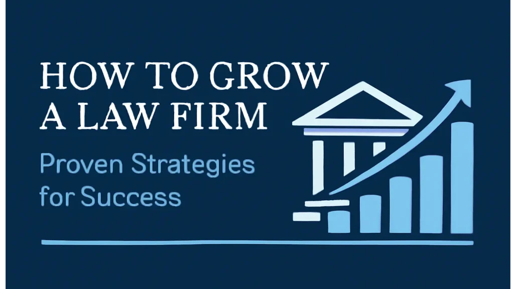 How to Grow a Law Firm | Proven Strategies for Success - Image How to Grow a Law Firm | Proven Strategies for Success