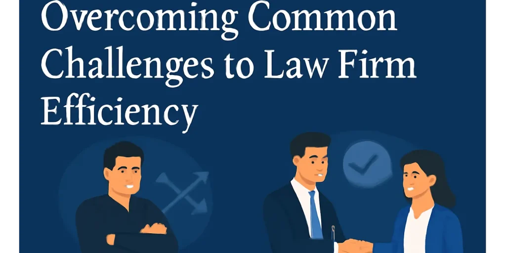 Boost Law Firm Efficiency with Proven Strategies for Growth - Image Overcoming Common Challenges to Law Firm Efficiency