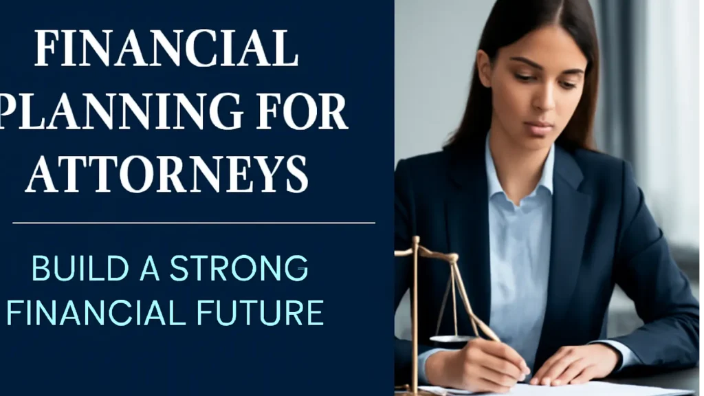 Financial Planning for Attorneys – Build a Strong Financial Future